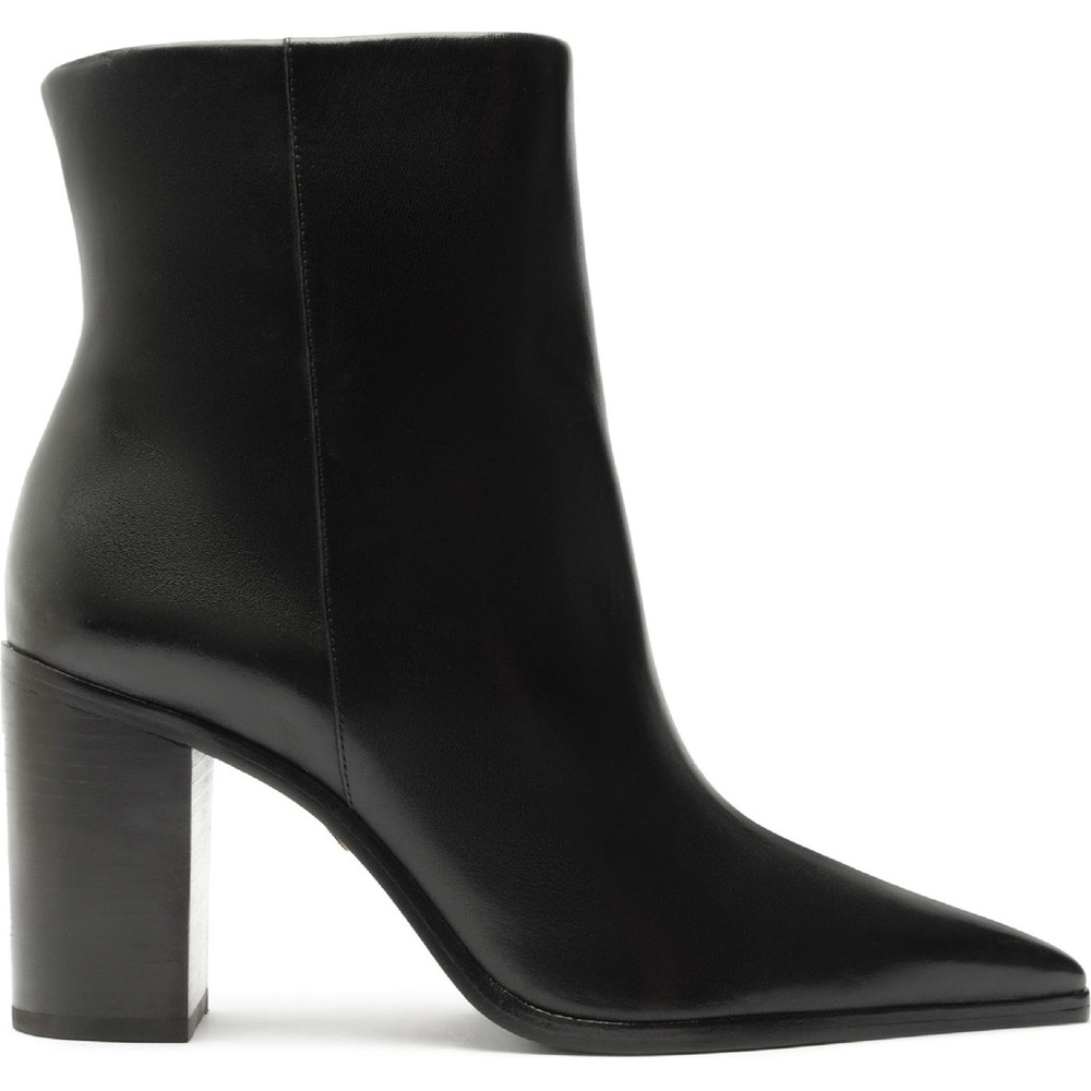 SCHUTZ Black Mikki Block Heeled Boots NWT